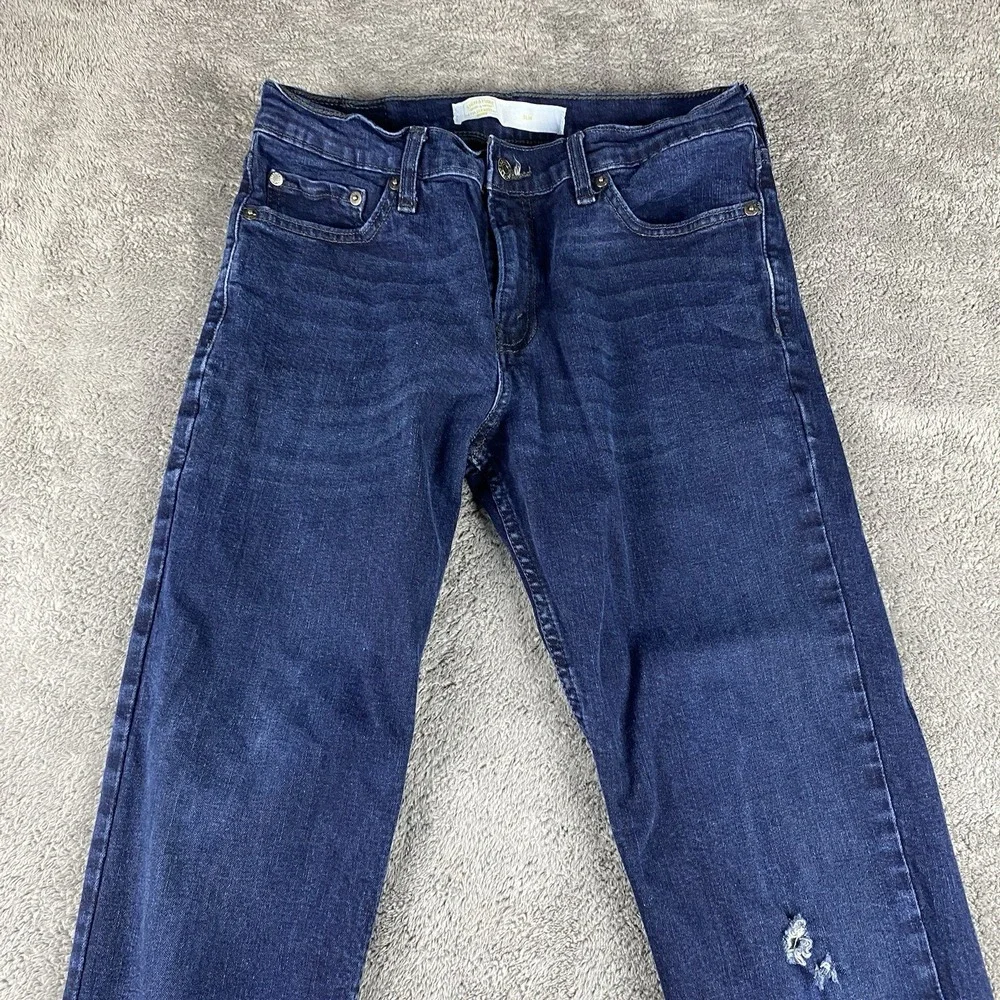 Signature by‎ Levis Gold Slim Fit Jeans Mens 30x30 Blue Dark Wash Low Rise
